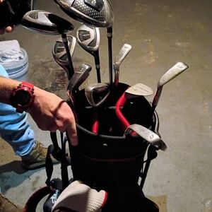 Men's Golf Club Set with Bag
